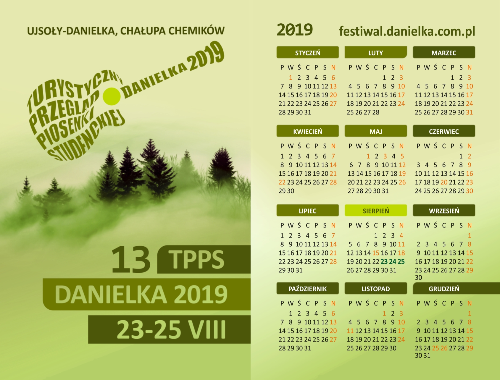 Danielkowe Kalendarzyki 2019 idą w świat