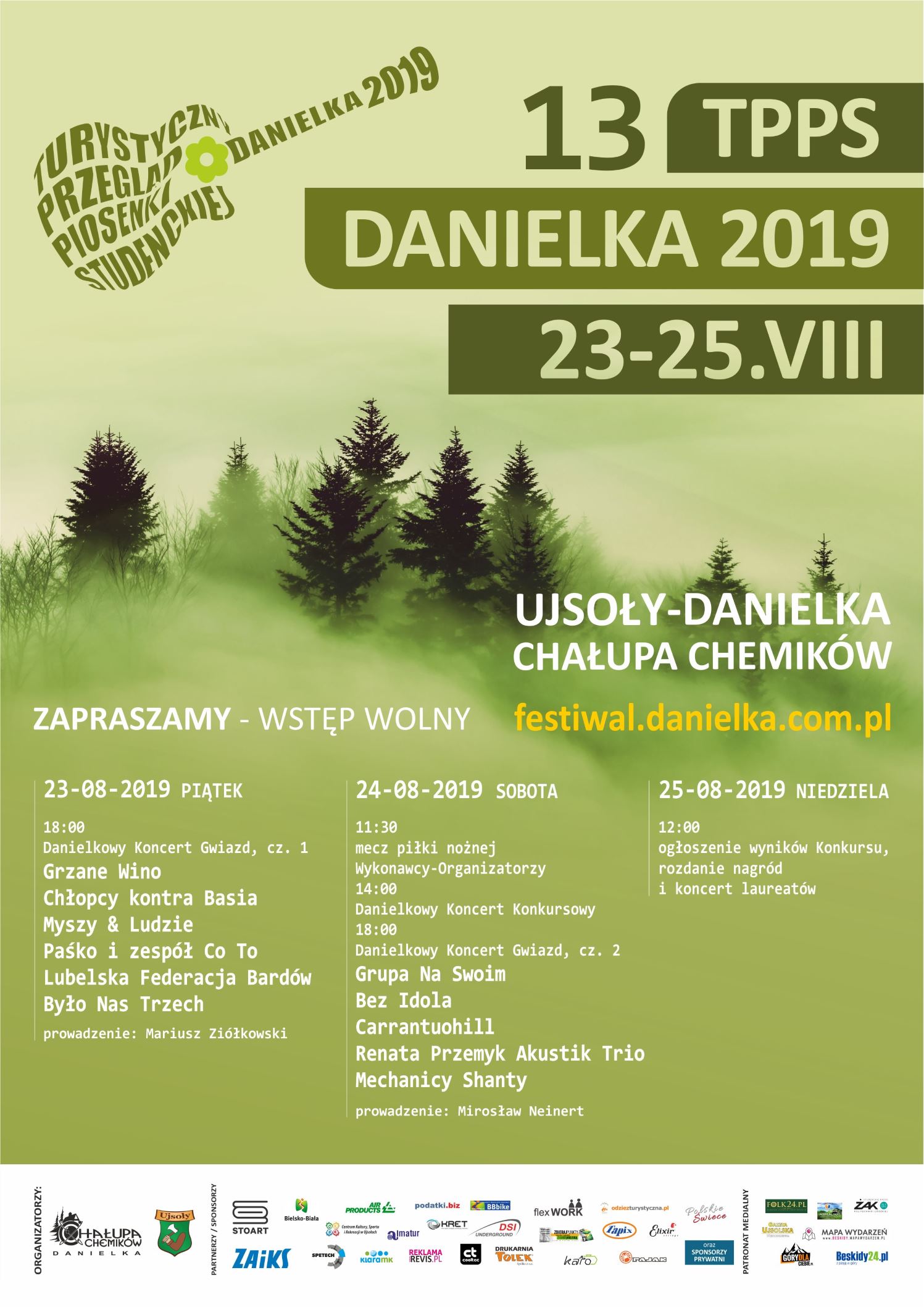 Plakat Danielki 2019